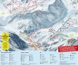 Pitztal Glacier Piste Map / Trail Map