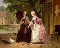 Maria Antonieta y La Princesa de Lamballe en la aldea del Trianon ...