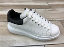 Tenis Alexander Mcqueen Caballero Piel Blancos Talon Negro - $ 4,999.00 ...