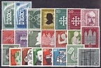 Bundesrepublik Deutschland komplette Jahrgänge sortiert - - Briefmarken ...