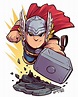 Chibi Thor. Prints available at www.dereklaufman.com (link in my ...