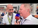 ACTUAL MARTIN BRUNDLE AND PEP GUARDIOLA FOOTAGE - YouTube