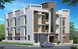Three D Elevation design for multi storey residential complex - GharExpert