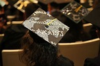 "A world of possibilities awaits" Manchester University graduation cap ...
