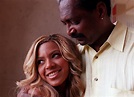 Beyonce Knowles and her father Mathew Knowles photographed in Houston ...