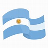 icono de la bandera argentina vector de dibujos animados. hito de viaje ...
