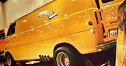 Ripped Van Ripple | Custom vans, Ford van, Van