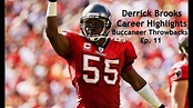 Derrick Brooks || Tampa Bay Buccaneers Highlights (1995-2008 ...