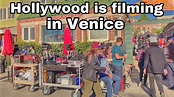 Hollywood is filming the new tv show rebel in Venice Beach california ...