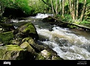 River La Varenne (Orne, Normandy, France Stockfoto, Lizenzfreies Bild ...