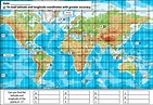 How To Read Latitude And Longitude On A Map - World Map
