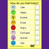 How Do You Feel Today? Emotions Poster Set of 5 - The Play Doctors