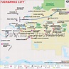 Fairbanks Alaska City Map | Fairbanks Alaska World Map