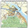 Aerial Photography Map of New Bern, NC North Carolina