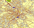 City Map of Roanoke