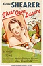 Their Own Desire (MGM, 1929). One Sheet (27" X 41").. ... Movie | Lot ...