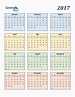 Free 2017 Calendars in PDF, Word, Excel