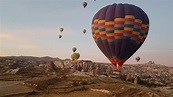 GLOBOS AEROSTÁTICOS VOLANDO EN CAPADOCIA 🇹🇷 TURQUÍA. - YouTube