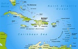 Printable Map Of Caribbean Islands