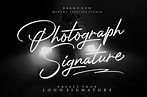 Photograph Signature Font - FreeDaFonts