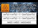 Identidades Trigonométricas Auxiliares PARTE 1 (DEMOSTRACIÓN) - YouTube