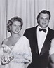 Rock and wife | Famous couples, Rock hudson, Great movies