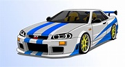 Nissan Skyline R34 GT-R by BlazeGTR | Nissan skyline, Gtr, Nissan