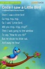 Once I saw a Little Bird - Poem for Kids | Animal poems, Kids poems ...