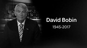 David Bobin, the former Sky Sports News presenter, dies aged 71 ...