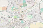 Sleaford Map Great Britain Latitude & Longitude: Free England Maps