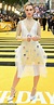 Lily James dazzles in a quirky yellow lace dress at Yesterday's London ...