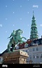 Estatua del obispo Absalón, fundador de Copenhague, Dinamarca ...