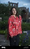 Arabella Weir sits for portraits as she attends the "Borders Book ...