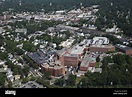 Aerial view of Summit, New Jersey and Overlook Hospital Stock Photo - Alamy