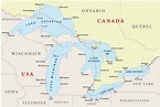The Eight US States Located in the Great Lakes Region - WorldAtlas