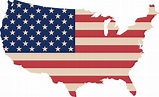 USA map PNG transparent image download, size: 960x593px