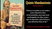 LOS DIEZ MANDAMIENTOS (QUINTO MANDAMIENTO) - YouTube