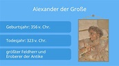 Alexander der Große • Steckbrief, Eroberungen und Reich · [mit Video]