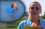 ZDF-Fernsehgarten: Moderatorin Andrea Kiewel Unten-Ohne beim "FestiWal ...
