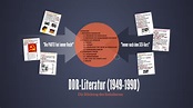 DDR-Literatur (1949-1990) by Michalis Michalari on Prezi