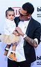 Chris Brown & Daughter Royalty on the 2015 Billboard Music Awards Red ...