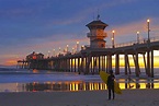 Free photo: Huntington beach pier - Beach, Columns, Huntington - Free ...