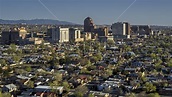 A view of the city's high-rises from neighborhoods, Downtown ...