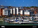 Cowes Harbour, Cowes, Isle of Wight, England, United Kingdom, Europe ...