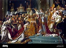 La coronación - Consagración del Emperador Napoleón Bonaparte y ...