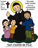 Mis ilustraciones: Oración a San Vicente de Paúl