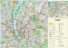 Budapest maps - Top tourist attractions - Free, printable city street ...