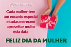 Mensagens para o dia internacional da MULHER: 8 de março