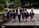 Primary school outing UK Stock Photo - Alamy