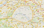 The Eiffel Tower On Map